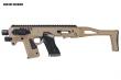 CAA Airsoft Division Tan Micro RONI G5 Pistol Carbine Conversion Kit G17 Series Umarex - Marui - Ksc